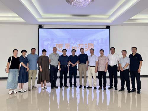 民建山東省委科學教育文化委員會、民建濟寧市委會以及兄弟支部領(lǐng)導、專家蒞臨欣格瑞考察交流